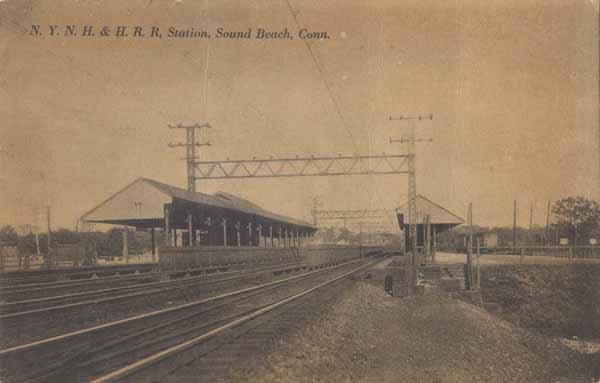 New York, New Haven & Hartford Railroad Station, Sound Beach, Connecticut