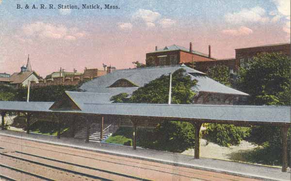 Boston & Albany Railroad Station, Natick, Massachusetts