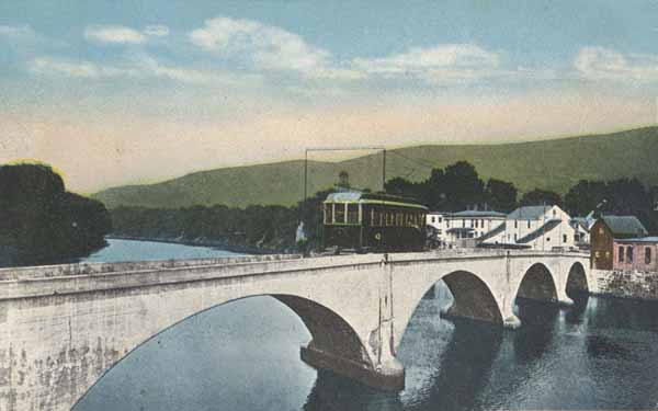 Trolley Bridge, Shelburne Falls, Massachusetts