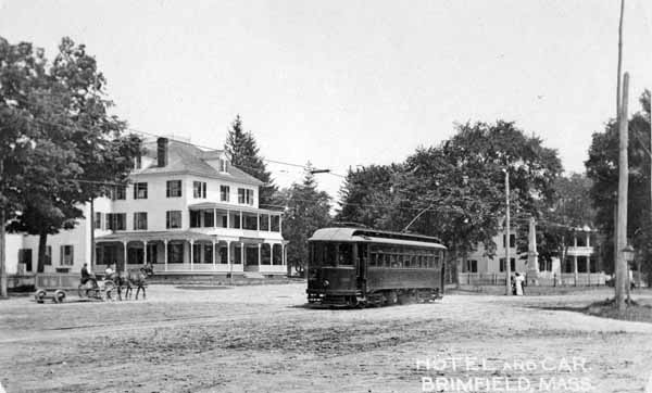 Hotel and Car, Brimfield, Massachusetts