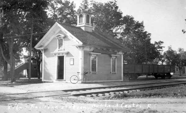 Railroad Station, Oakland Centre, Rhode Island