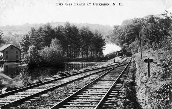 The 8-12 Train at Emerson, New Hampshire
