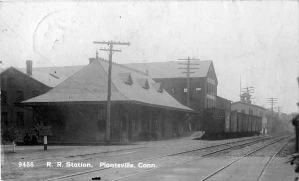 Railroad Station, Plantsville, Connecticut