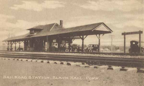 Railroad Station, Black Hall, Connecticut