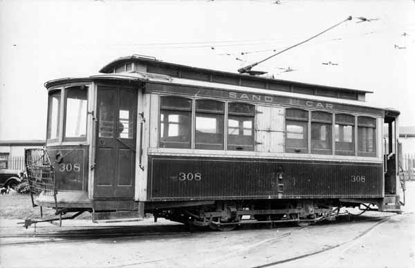 Portland Railroad Co. #308, Sand Car