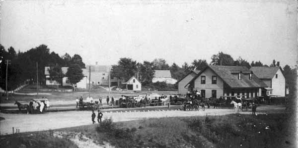 Railroad Station, Bradford, New Hampshire
