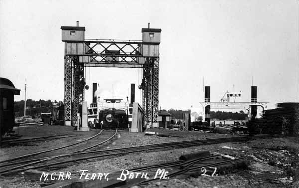 Maine Central Railroad Ferry, Bath, Maine