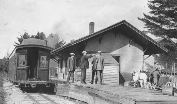 Railroad Station, Palermo, Maine