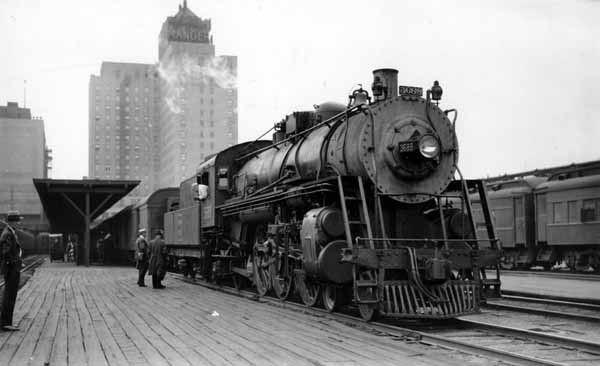 Boston & Maine Railroad #3688 ready to couple onto the "Minute Man" ("Green Mountain Flyer")