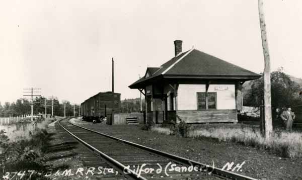 Boston & Maine Railroad Station, Gilford (Sanders), New Hampshire