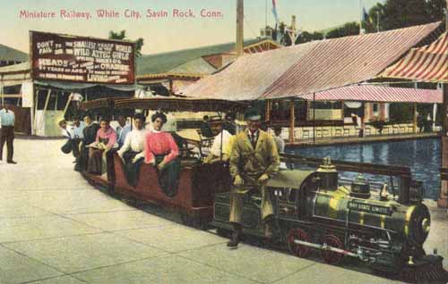 Miniature Railway, White City, Savin Rock, Connecticut