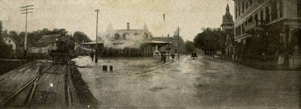Depot Square, Tilton, New Hampshire