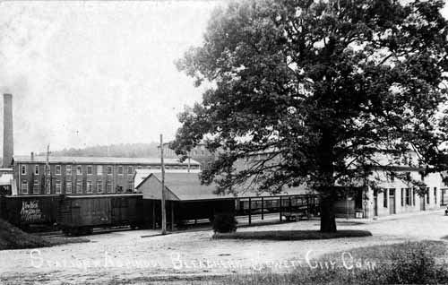 Station and Aspinook Bleachery, Jewett City, Connecticut