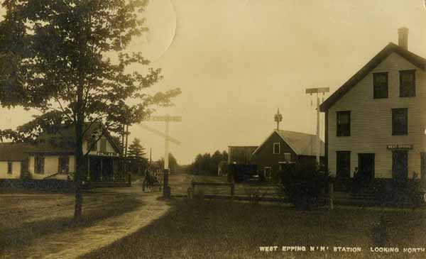 West Epping, New Hampshire Station, Looking North
