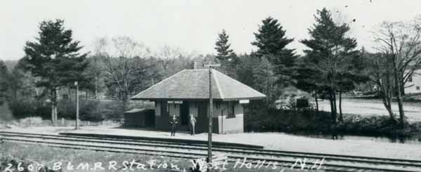 Boston & Maine Railroad Station, West Hollis, New Hampshire
