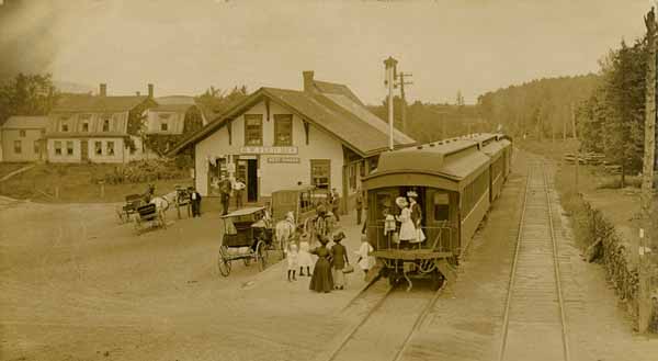 Railroad Station, West Rindge, New Hampshire