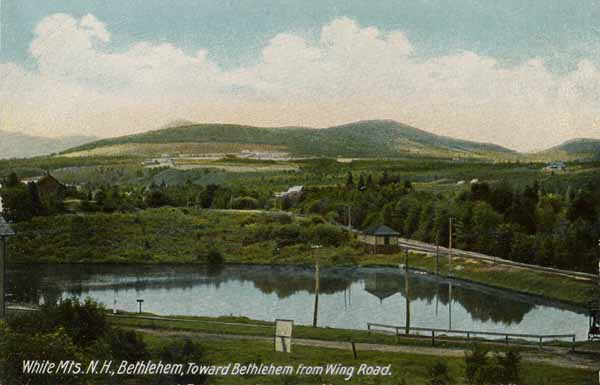 White Mountains, New Hampshire, Bethlehem, Toward Bethlehem from Wing Road