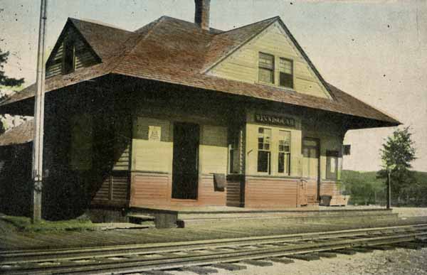 Boston & Maine Station, Winnisquam, New Hampshire