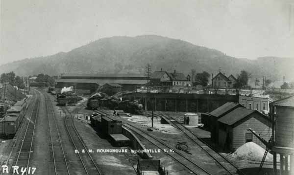 Boston & Maine Roundhouse, Woodsville, New Hampshire