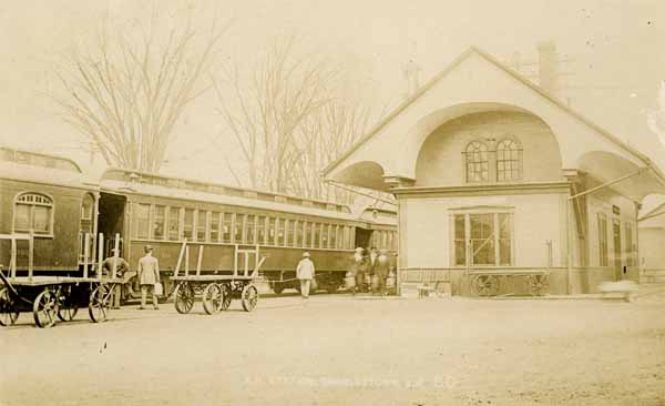 Railroad Station, Charlestown, New Hampshire