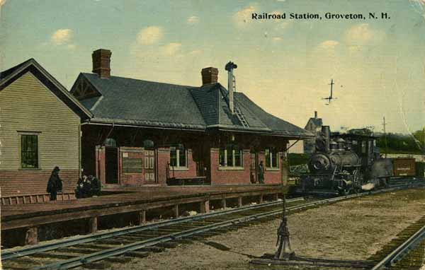 Railroad Station, Groveton, New Hampshire