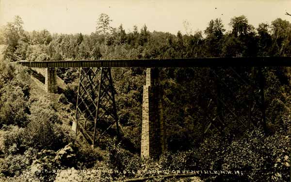 Railroad Bridge, 626 ft tall, Greenville, New Hampshire