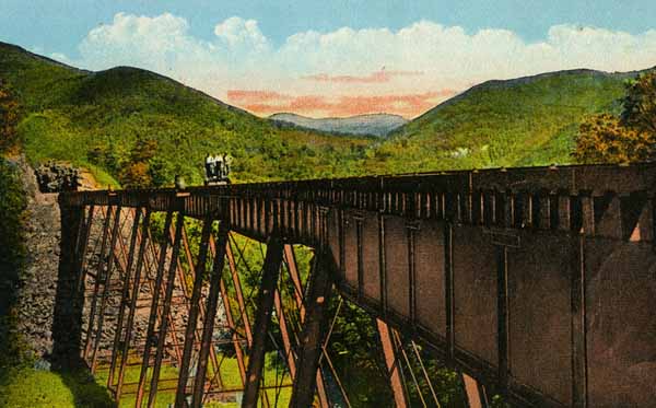 Frankenstein Trestle, Crawford Notch, White Mountains, New Hampshire