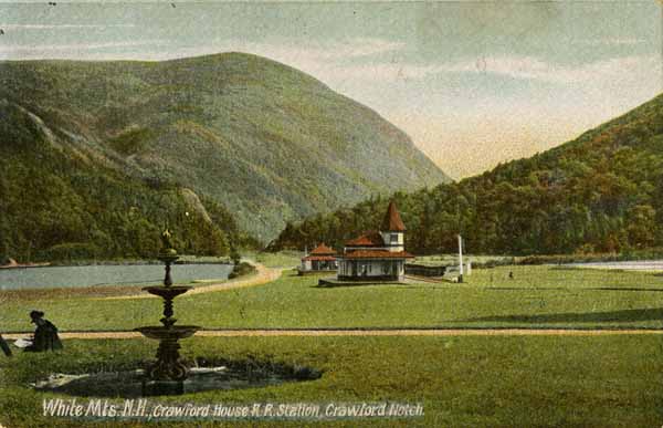 White Mountains, New Hampshire, Crawford House Railroad Station, Crawford Notch