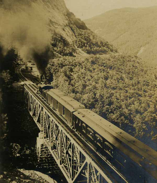 Willey Brook Bridge, Crawford Notch, White Mountains, New Hampshire
