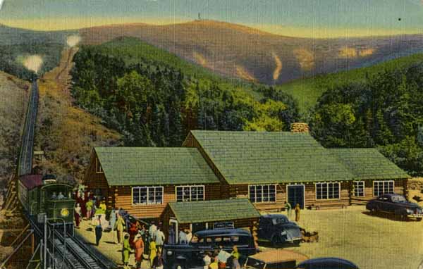 New Marshfield House and Mt. Washington Cog Railway, My. Washington, White Mountains, New Hampshire