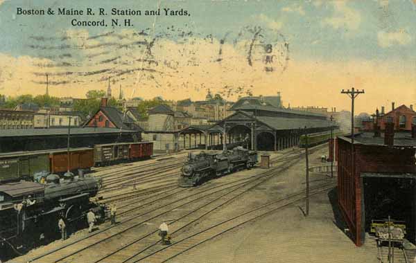 Boston & Maine Railroad Station and Yards, Concord, New Hampshire
