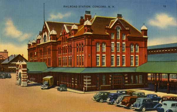 Railroad Station, Concord, New Hampshire