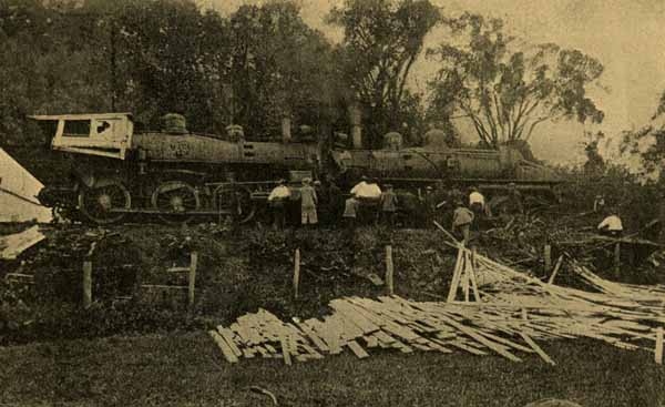 Boston & Maine. Railroad Wreck, Penacook, New Hampshire. July 28, 1906