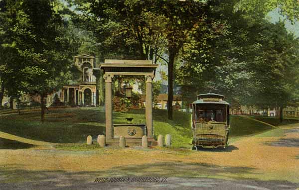 Wells Fountain, Brattleboro, Vermont