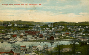 Village from Harris Hill, St. Johnsbury, Vermont