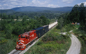 Vermont Railway at South Shaftsbury, Vermont
