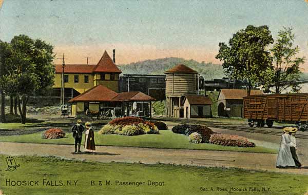 Hoosick Falls, New York, Boston & Maine Passenger Depot