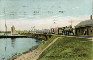 White Mountain Express at Kittery Junction, Maine