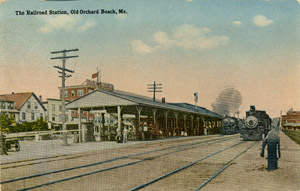 The Railroad Station, Old Orchard Beach, Maine