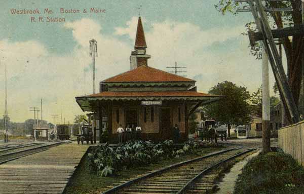 Westbrook, Maine, Boston & Maine Railroad Station