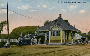 Railroad Station, York Beach, Maine