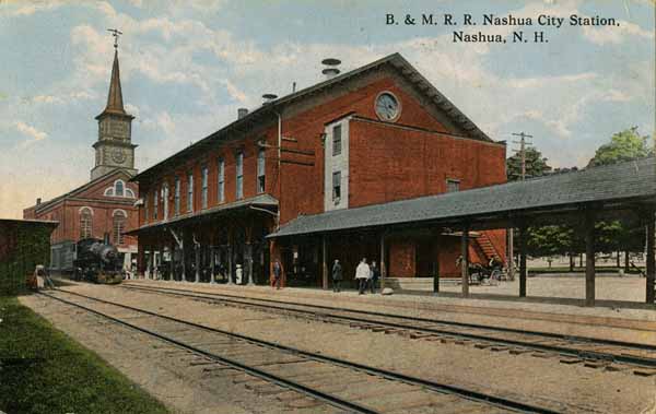 Boston & Maine Railroad Nashua City Station, Nashua, New Hampshire