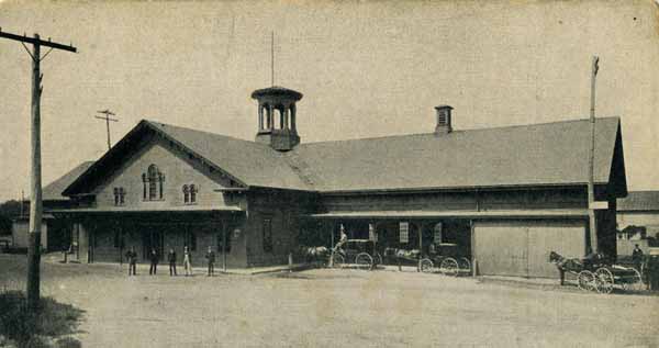 Old Boston & Maine Railroad Station, Andover, Massachusetts