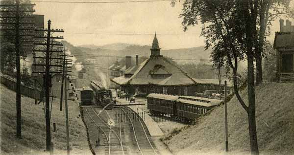 Railroad Station, Greenfield, Massachusetts
