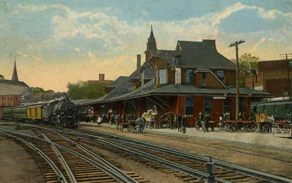 Boston and Maine Railroad Station, Greenfield, Massachusetts