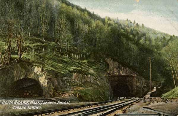 North Adams, Massachusetts.  Eastern Portal, Hoosac Tunnel