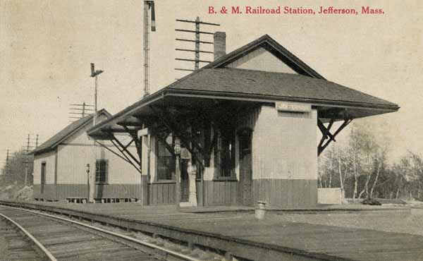 Boston & Maine Railroad Station, Jefferson, Massachusetts