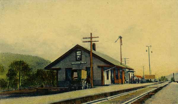 Boston and Maine Station, Shelburne Falls, Massachusetts