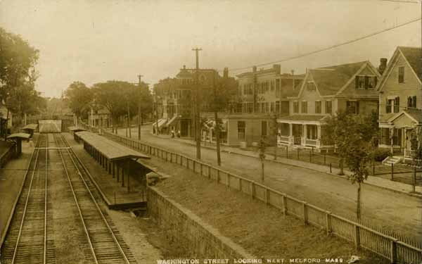 Washington Street looking West, Medford, Massachusetts