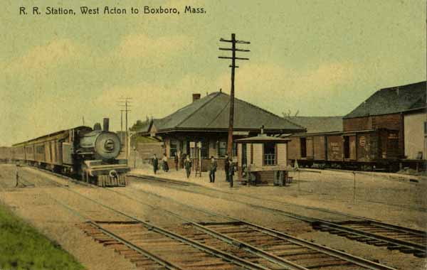 Railroad Station, West Acton to Boxboro, Massachusetts